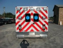 Brown EMS decals